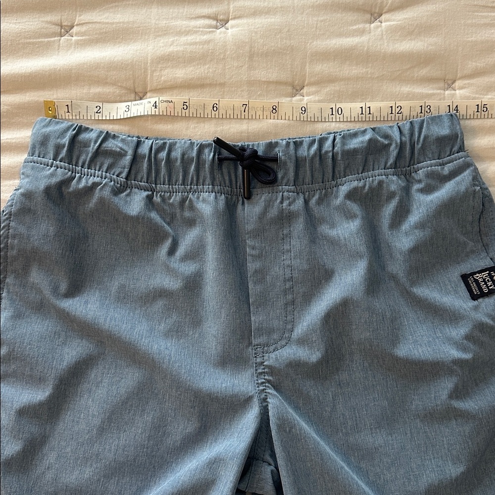 Boy’s Lucky Brand Light Blue pull-on Shorts - Picture 4 of 6